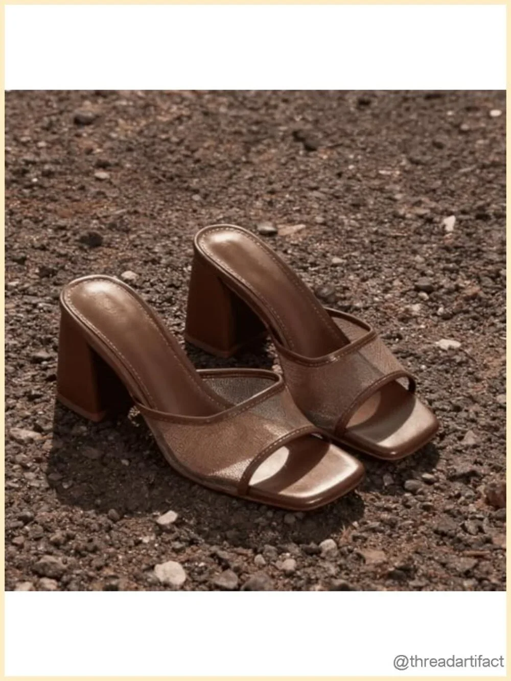 N/A heeled sandals